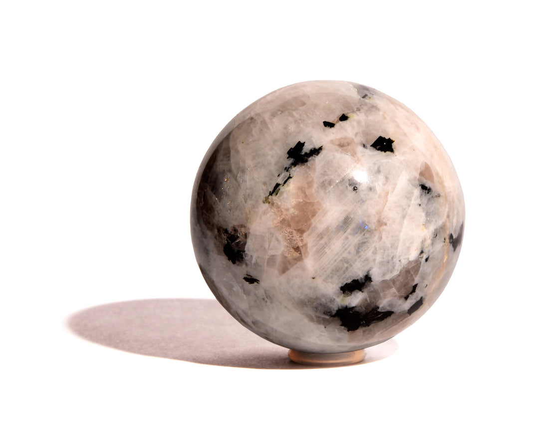 Rainbow Moonstone Sphere - Polished