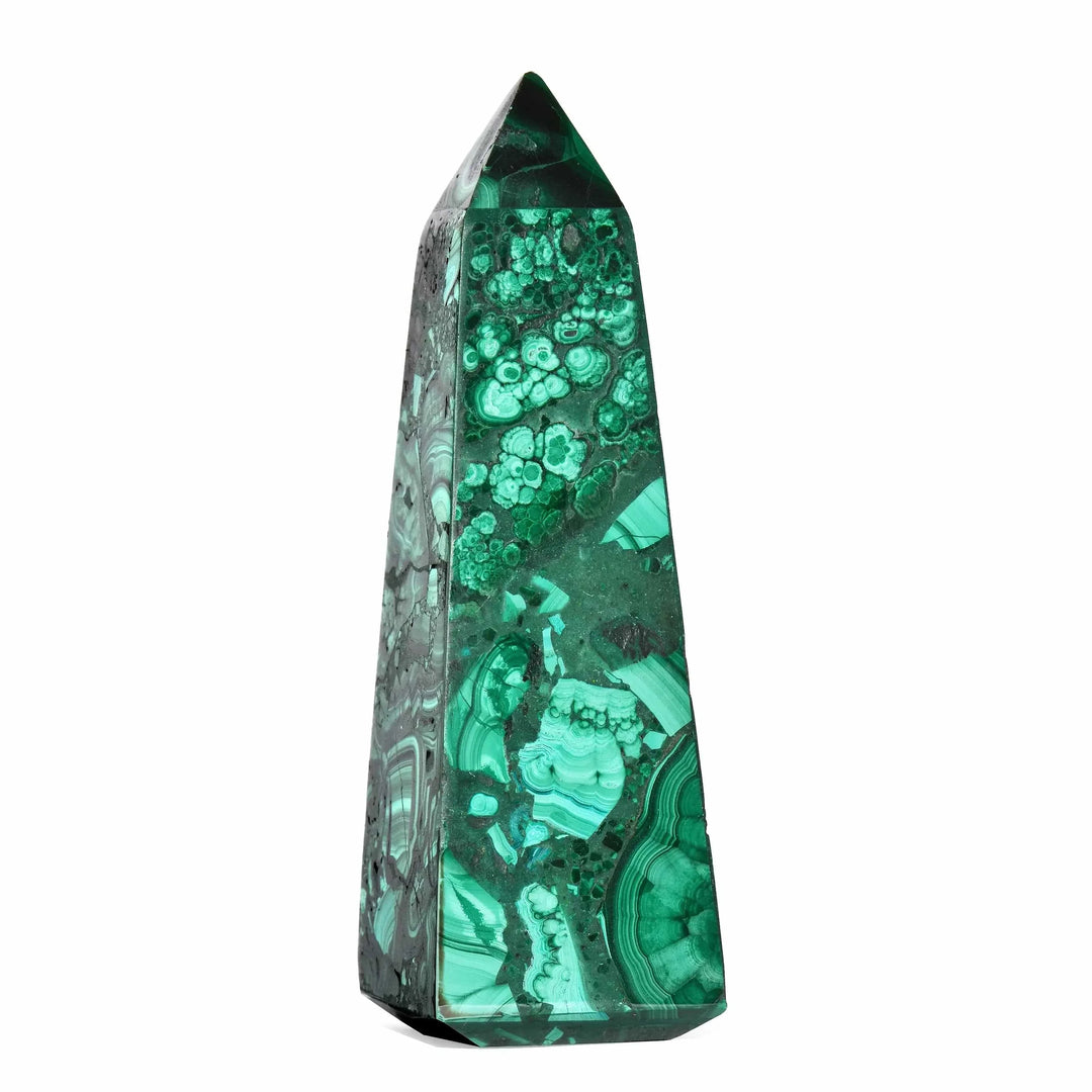 Buy Malachite for an important stone of protection and healing.