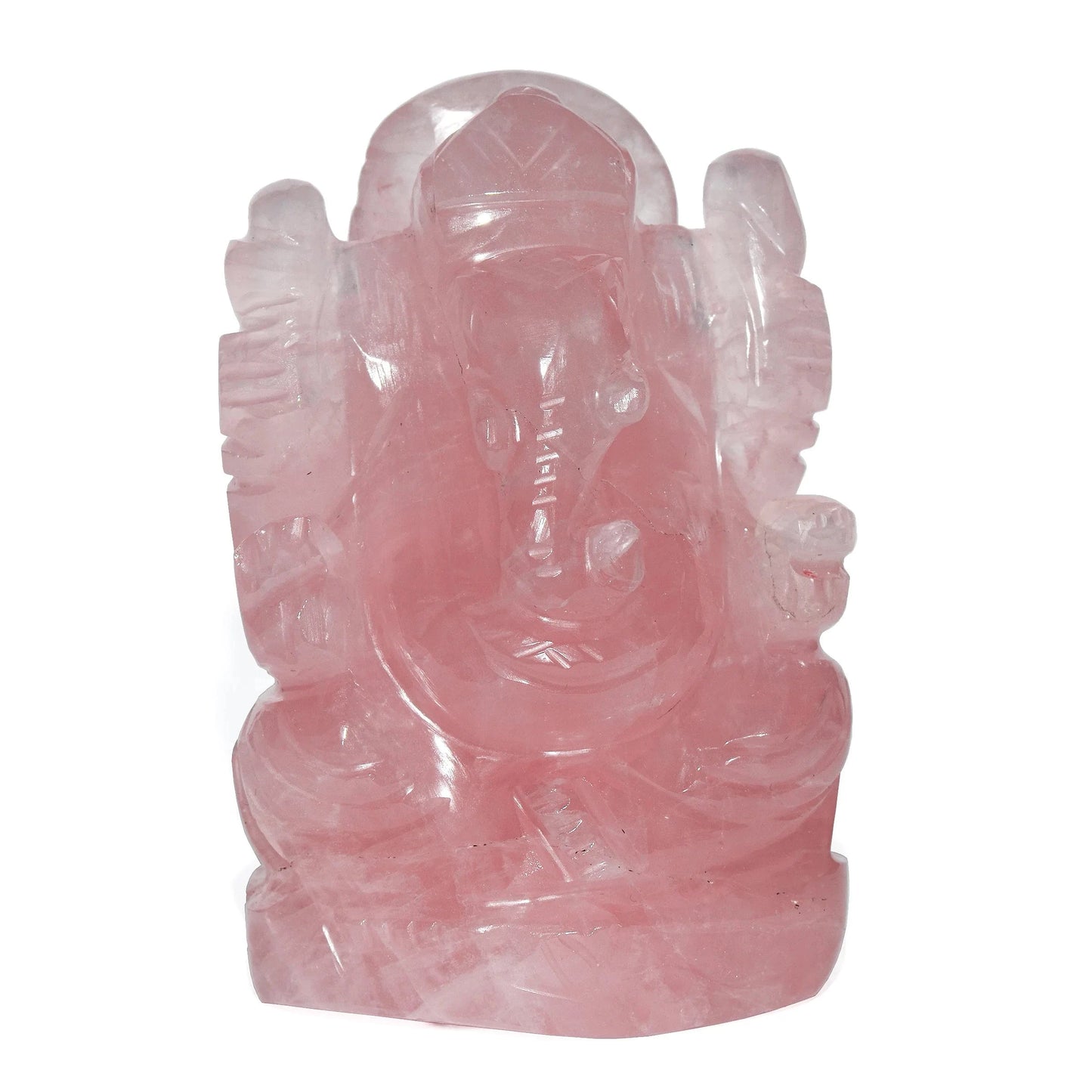 Rose Quartz Ganesh
