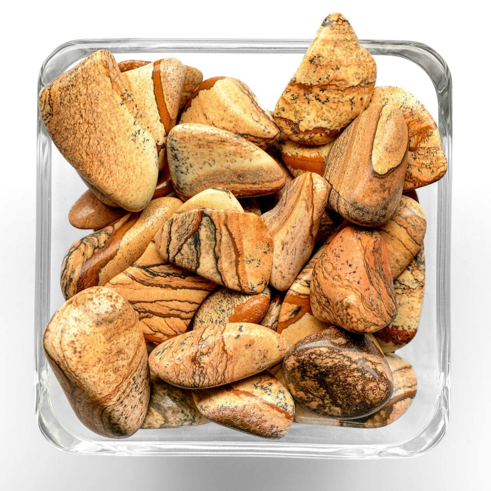 Picture Jasper Tumbled Stone