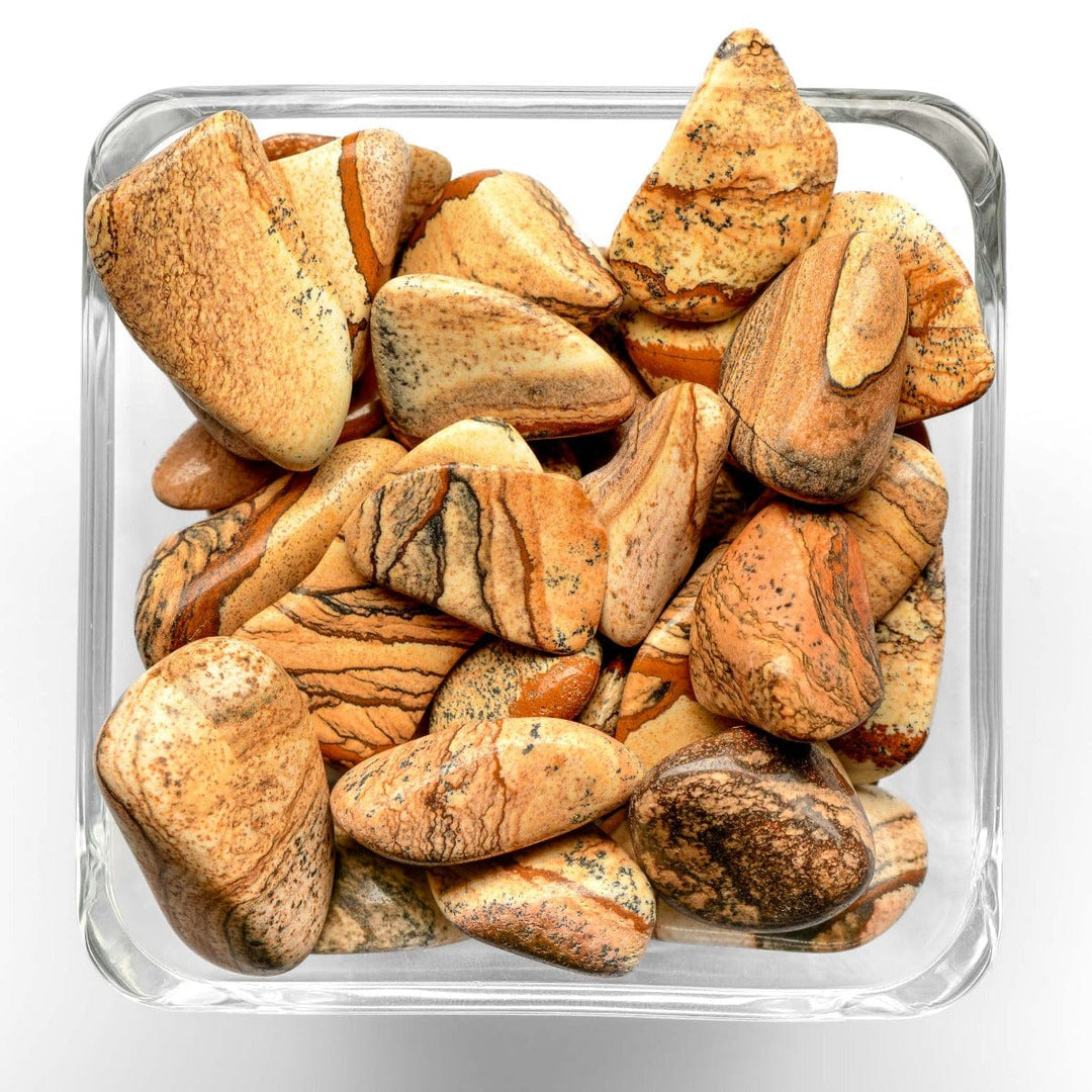 Picture Jasper Tumbled Stone