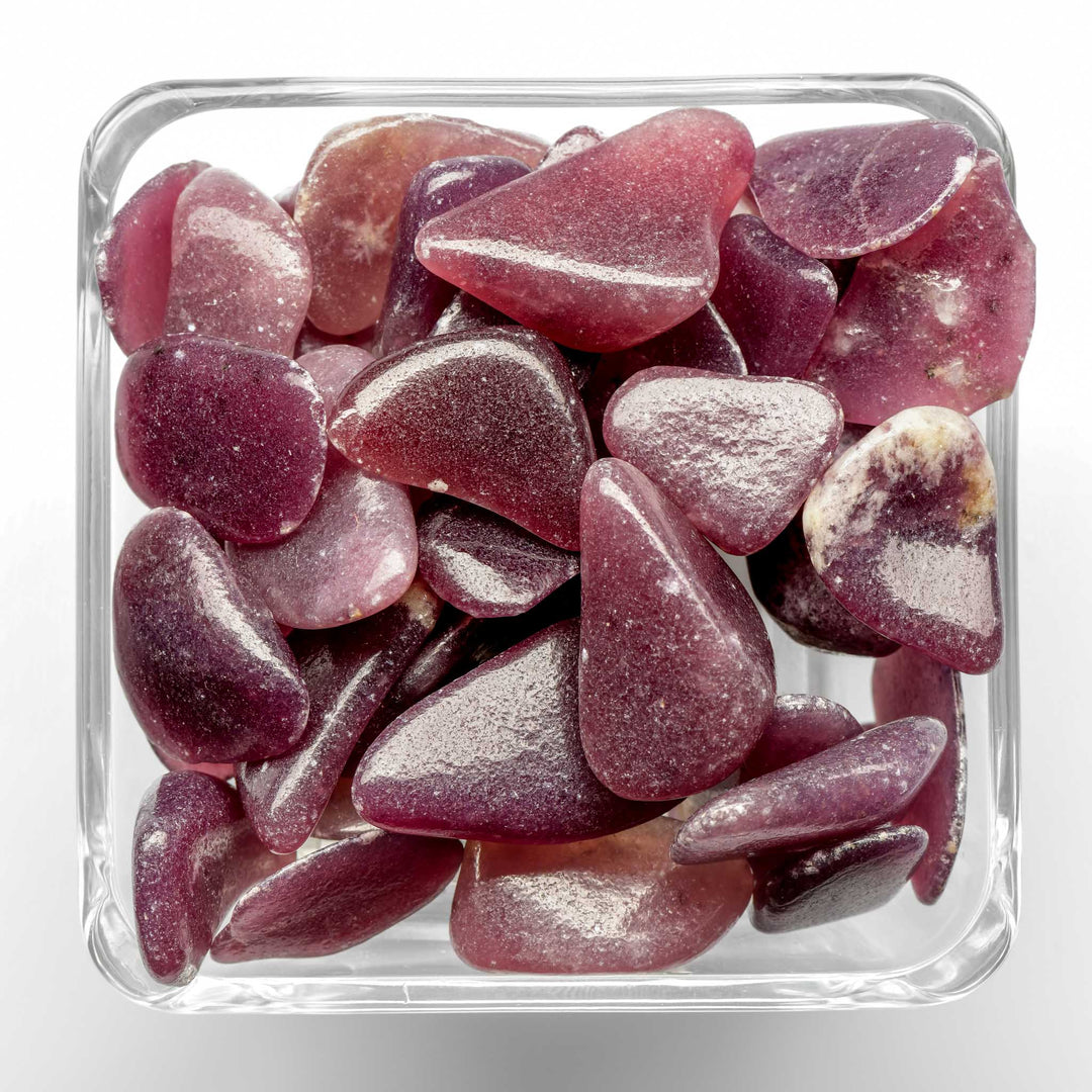 Lepidolite Tumbled Stone - Polished