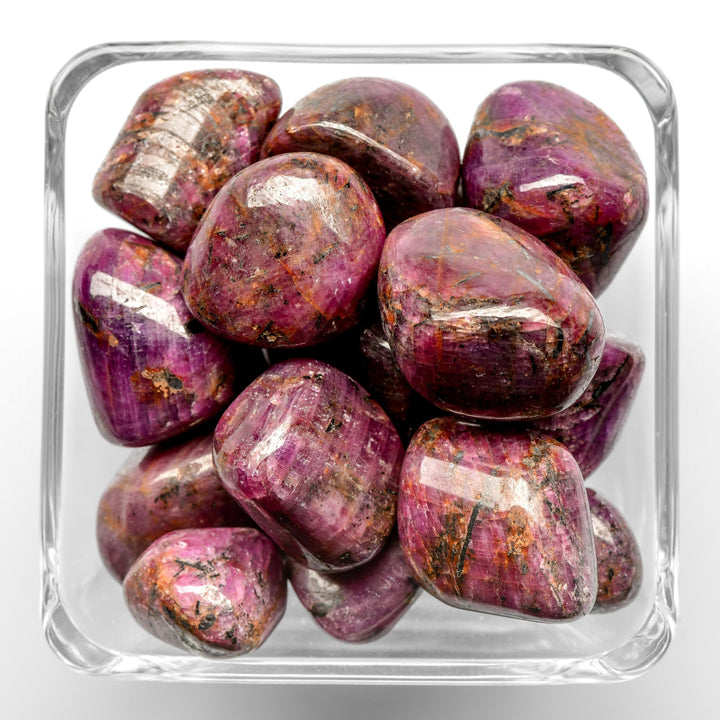 Ruby Tumbled Stone - Polished