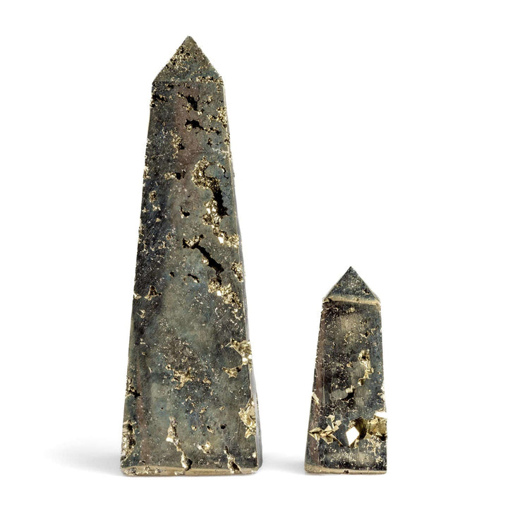healing crystals: pyrite point - Obelisk