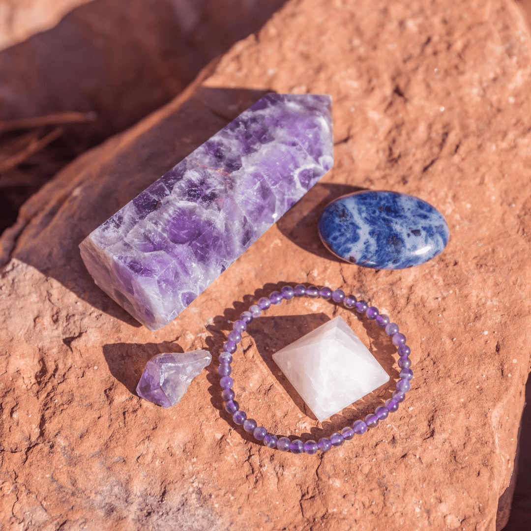 Sleep Bundle: Amethyst - Sodalite - Rose Quartz