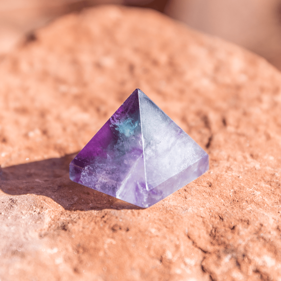 Fluorite Pyramid