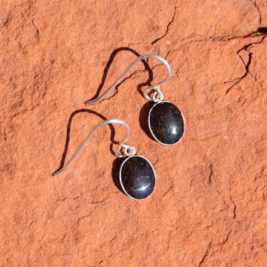 Cathedral Rock Charged Sandrop Sterling Silver Earrings
