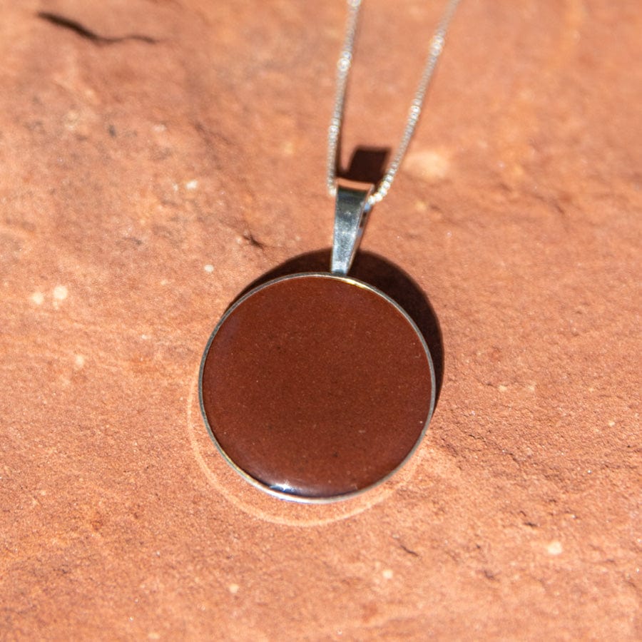 Marina Bell Rock Charged Necklace Sterling Silver Pendant