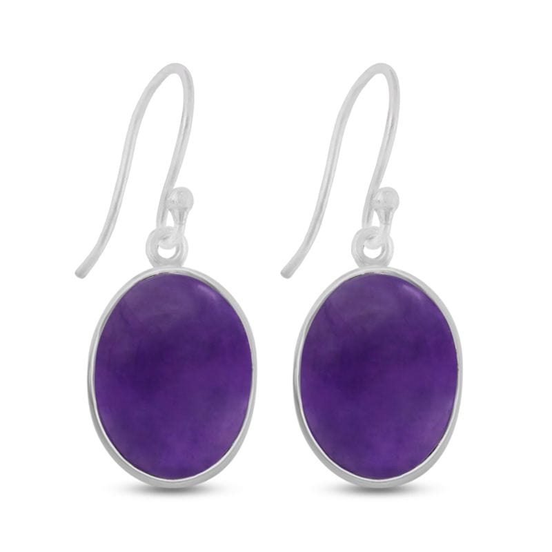 Amethyst Sterling Silver Earrings