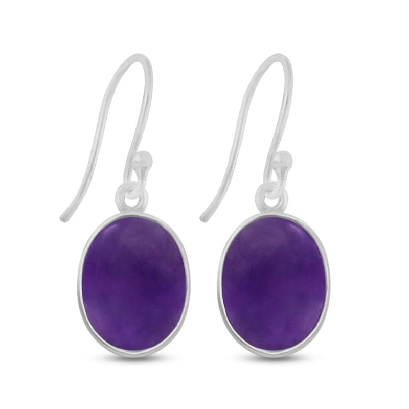 Amethyst Sterling Silver Earrings