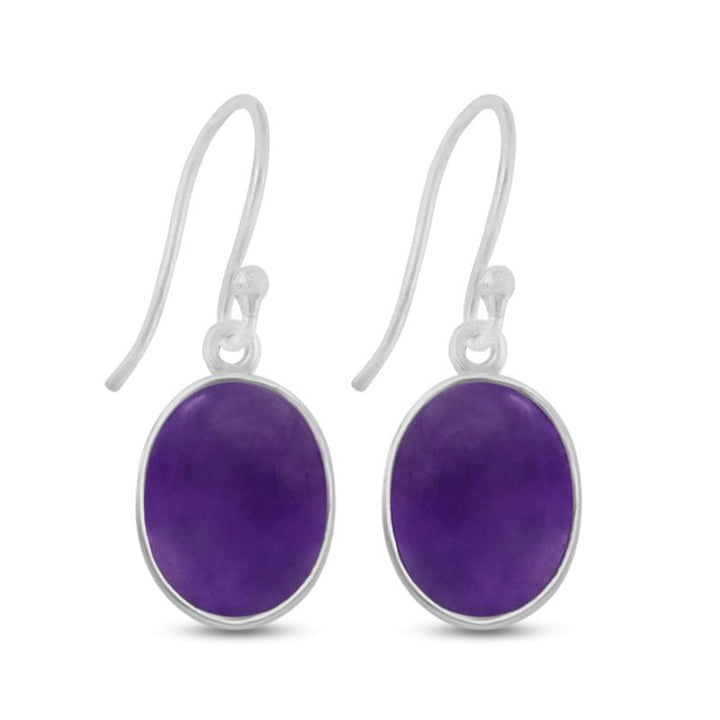 Amethyst Sterling Silver Earrings