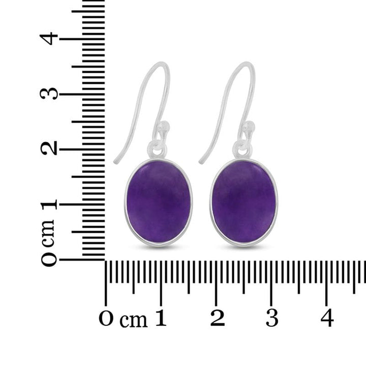 Amethyst Sterling Silver Earrings