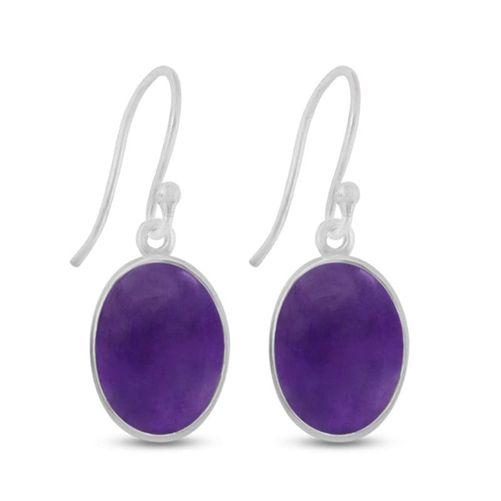 Amethyst Sterling Silver Earrings
