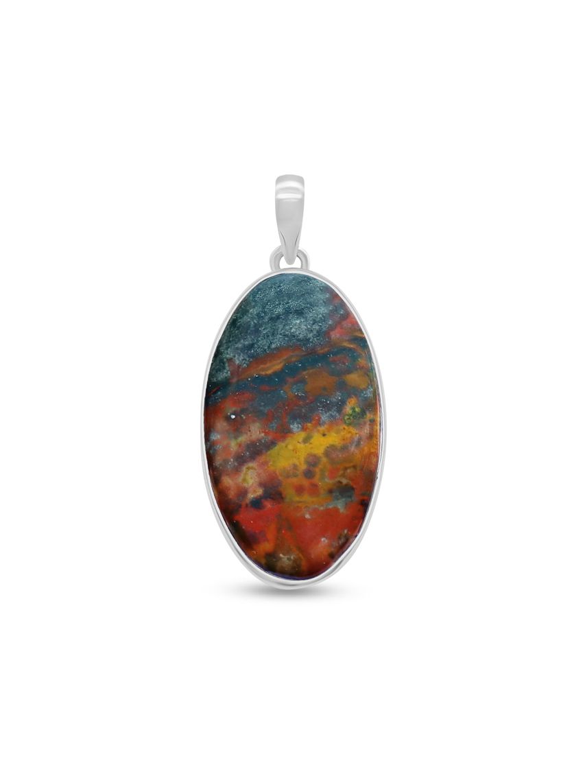 Bloodstone Sterling Silver pendant