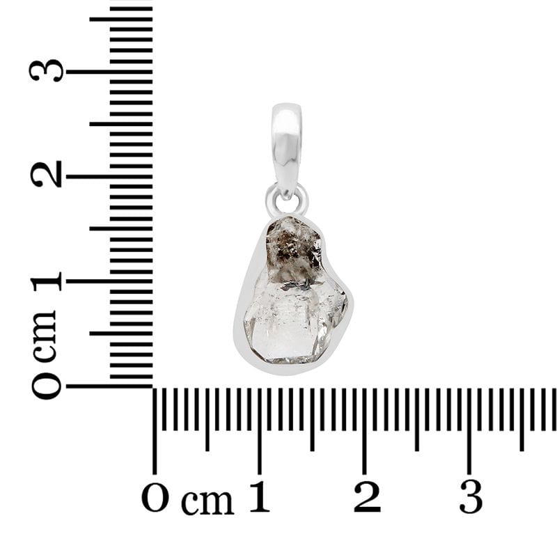 Herkimer Diamond Sterling Silver Pendant