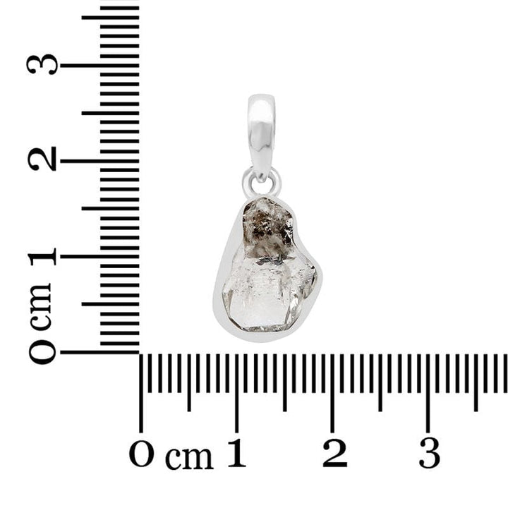 Herkimer Diamond Sterling Silver Pendant