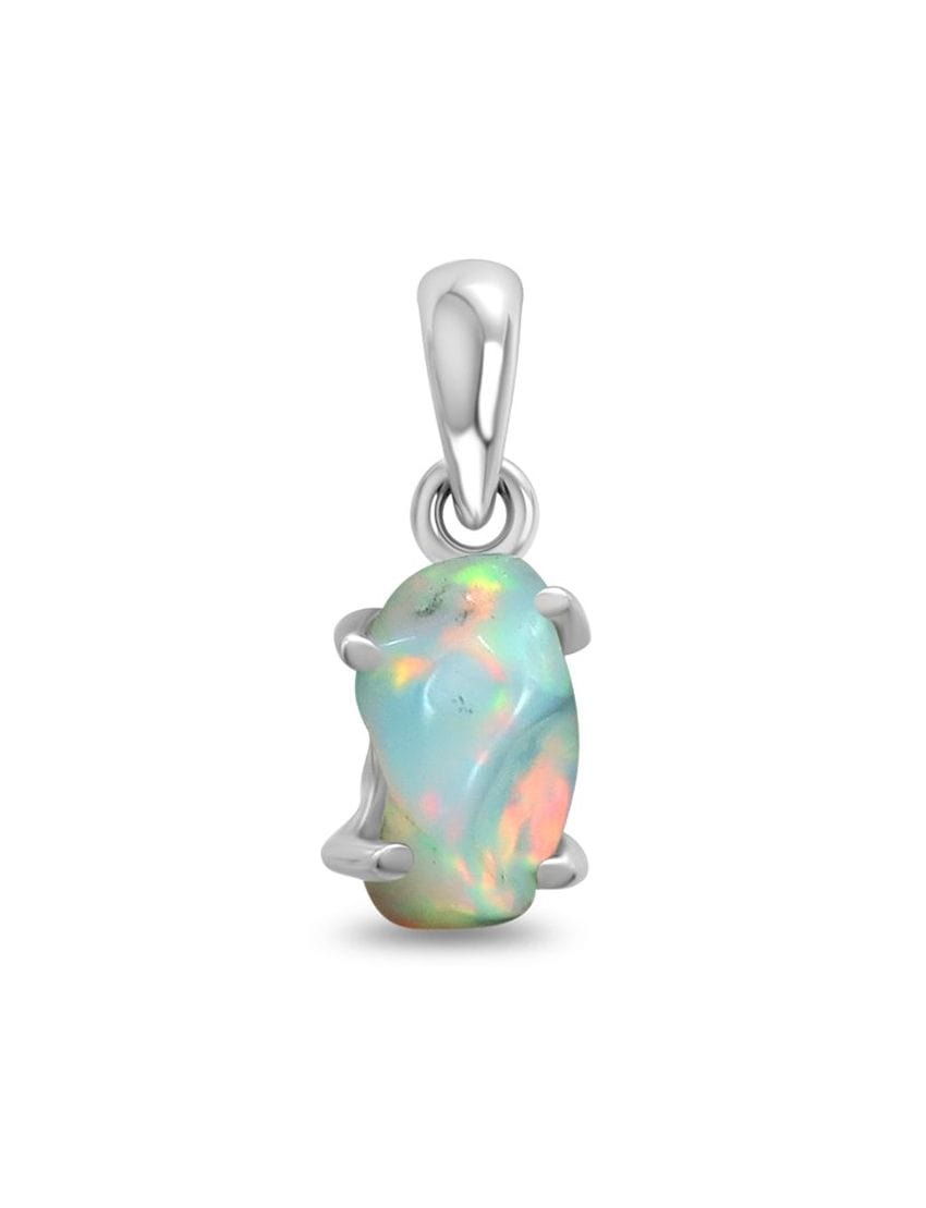 Opal Sterling Silver Pendant