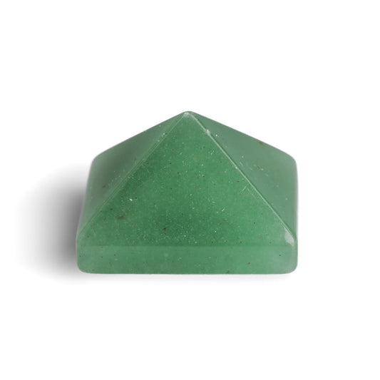 healing crystals: green aventurine pyramid - Crystal Carving