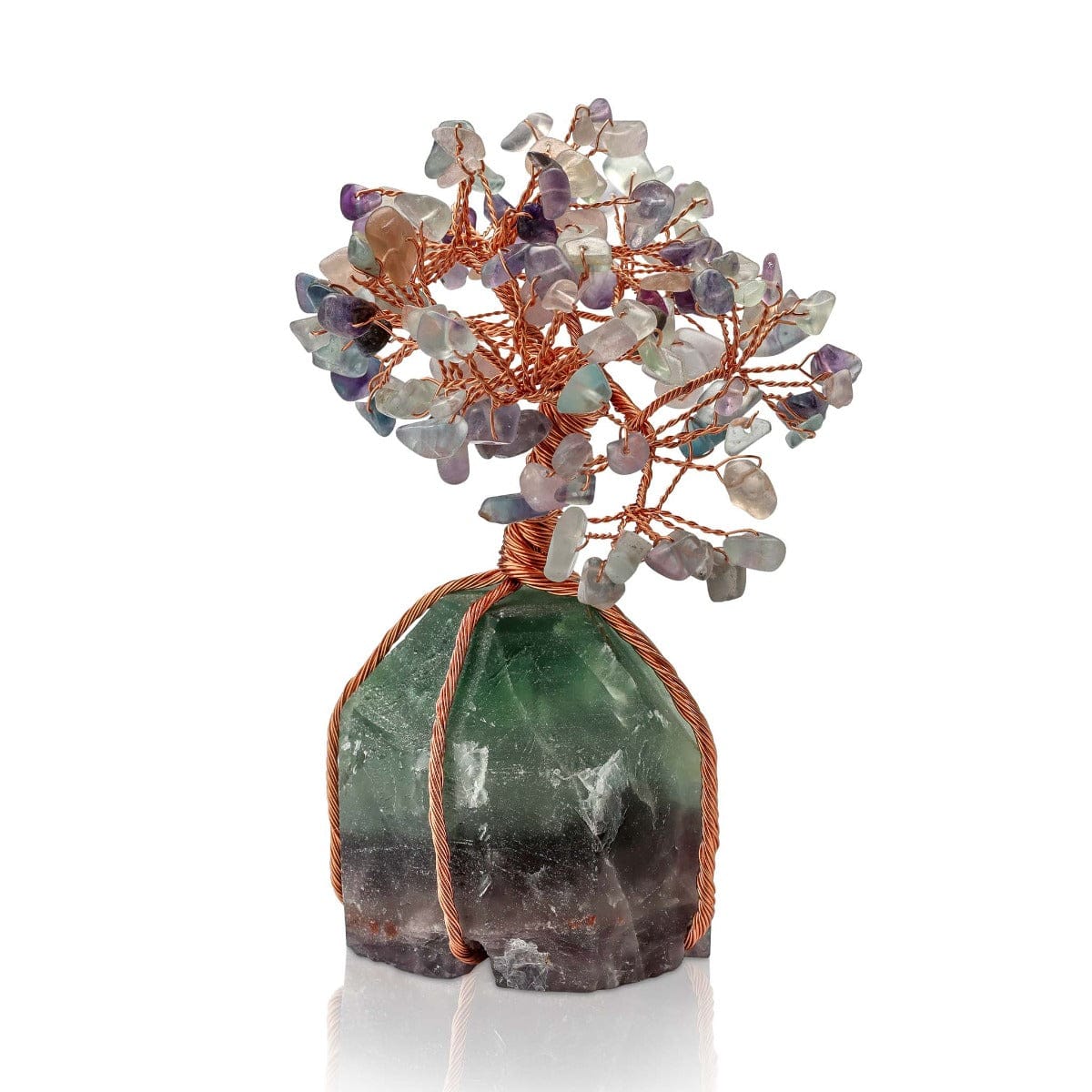 Fluorite Gem Tree on Mineral Base