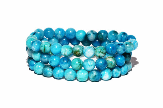 Hemimorphite Bracelet - Small Beads