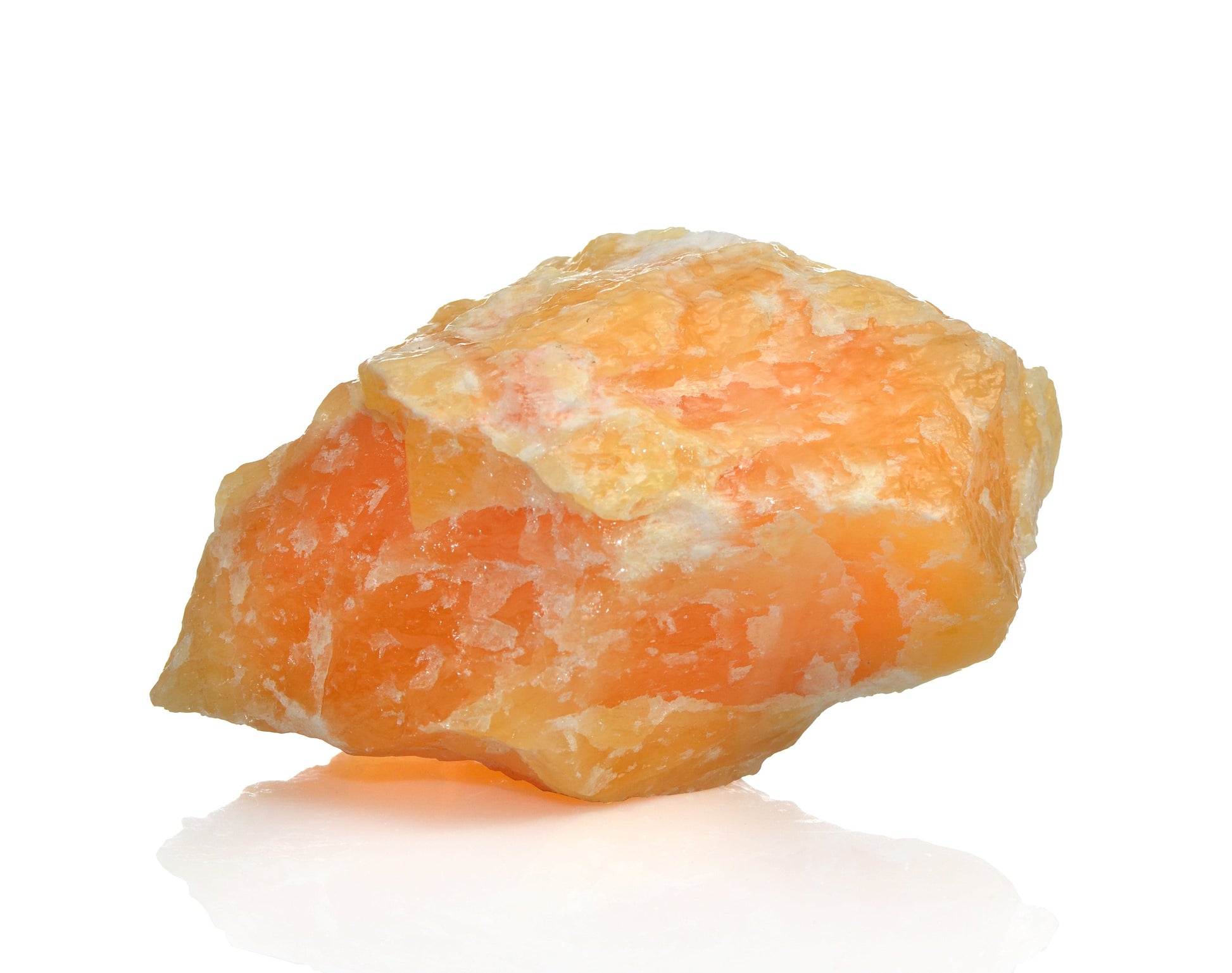 Orange Calcite Raw Form