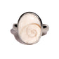 Shiva Shell Sterling Silver Ring - Oval