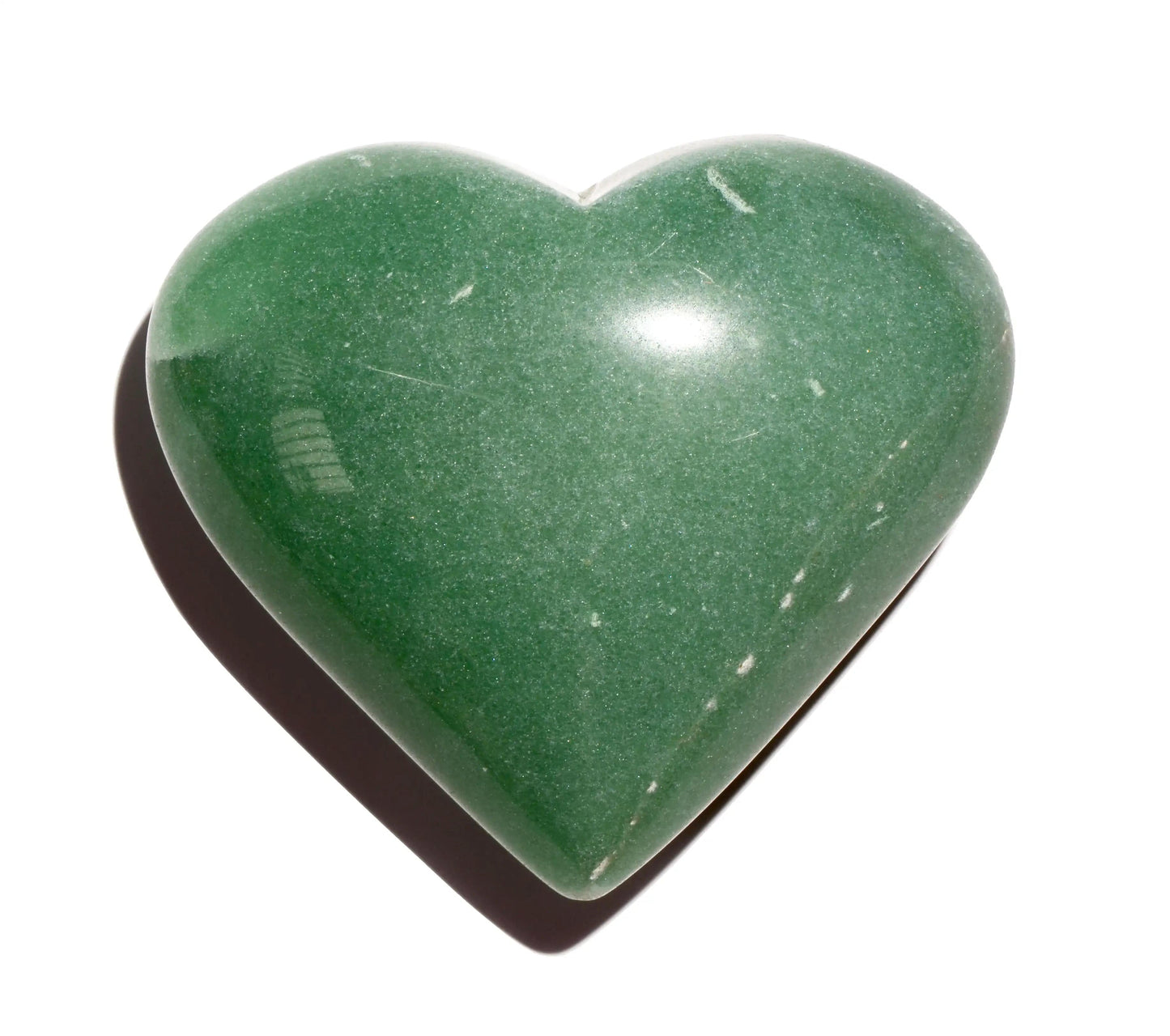 Green Aventurine Heart - Crystal Carving