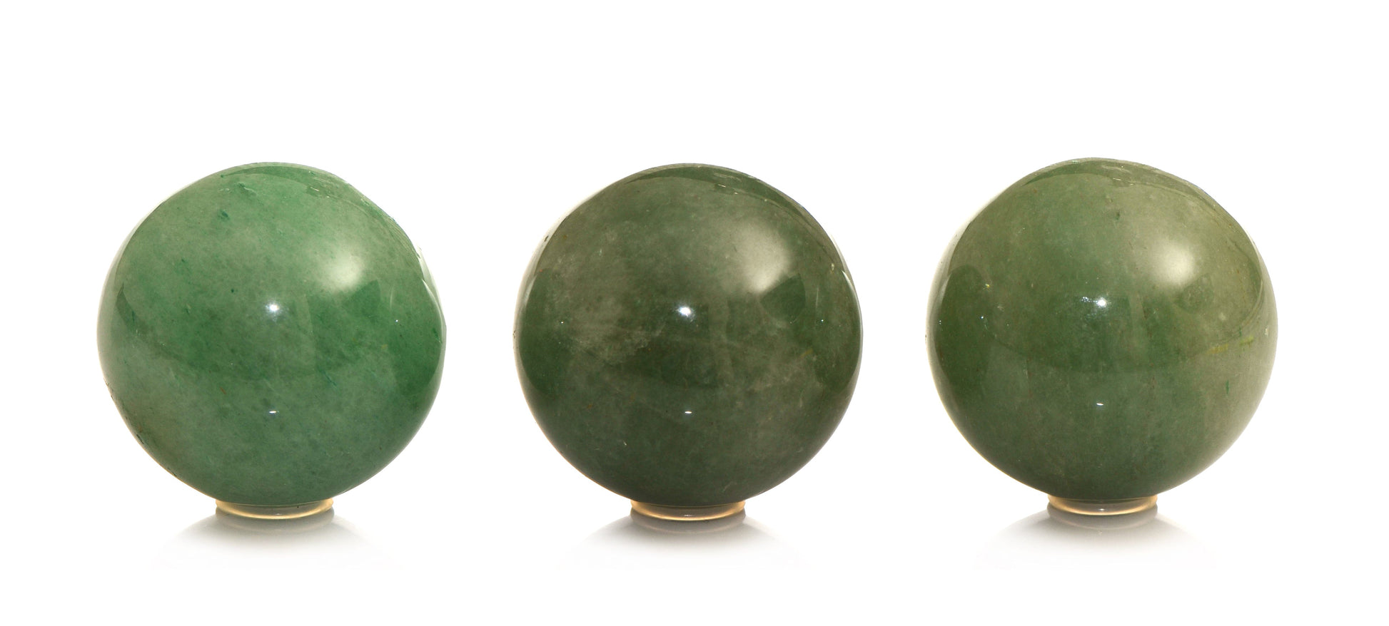 healing crystals: green aventurine sphere