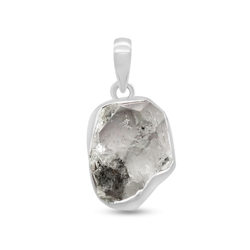 Herkimer Diamond Sterling Silver Pendant