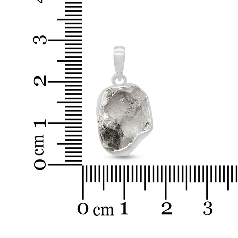 Herkimer Diamond Sterling Silver Pendant