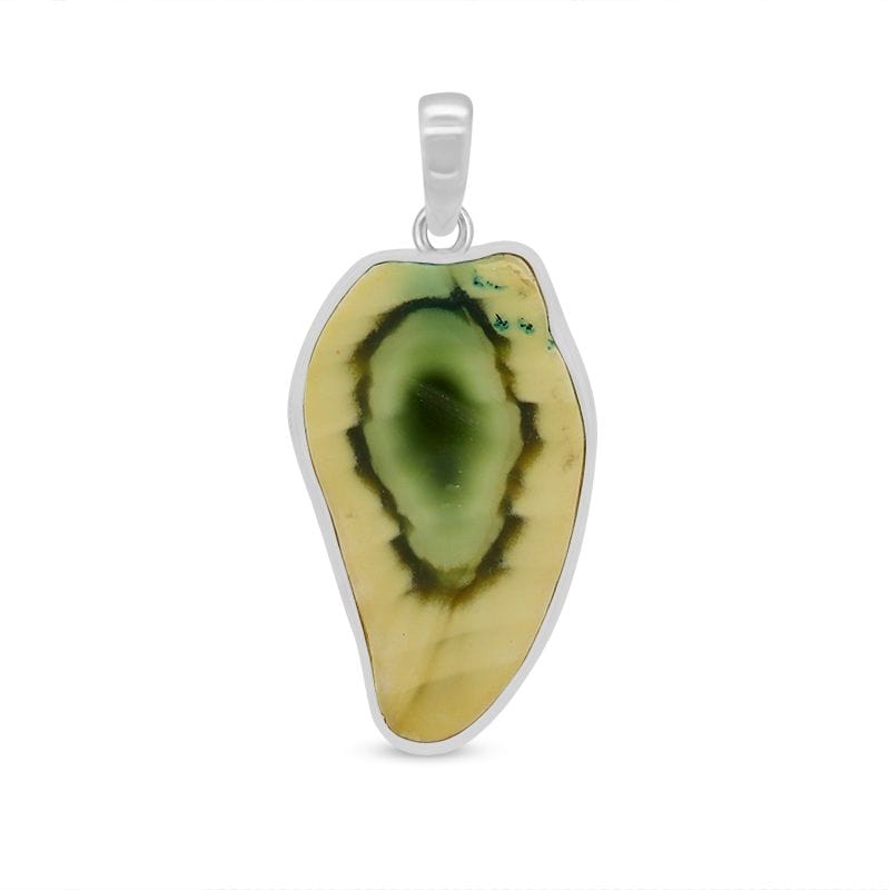 Imperial Jasper Sterling Silver Pendant