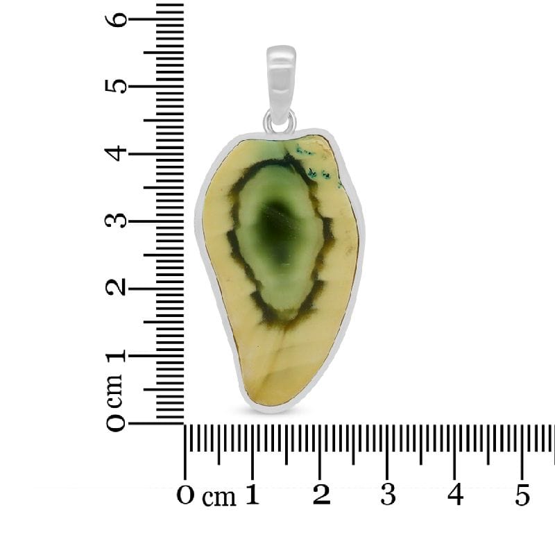 Imperial Jasper Sterling Silver Pendant