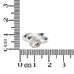 Herkimer Diamond Sterling Silver Adjustable Ring