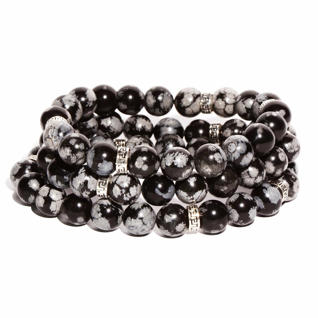 Snowflake Obsidian