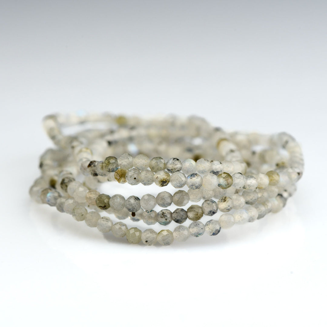 Labradorite Beaded Bracelet