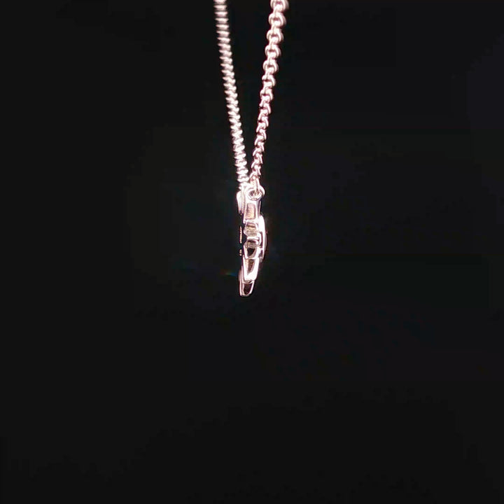 Delicate Sunburst Cathedral Rock Necklace