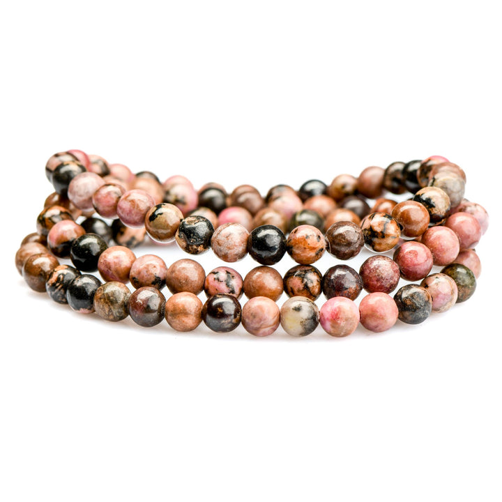 Rhodonite Beaded Bracelet