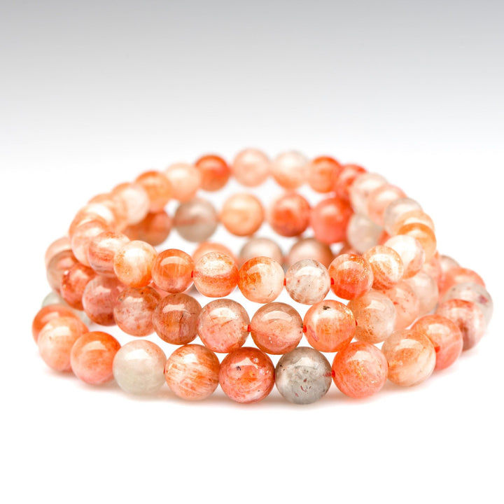 Sunstone Beaded Bracelet