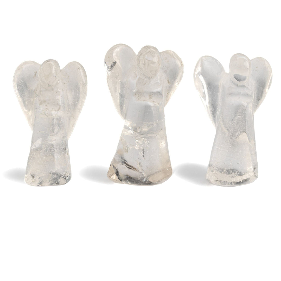 Clear Quartz Angel - Crystal Carving
