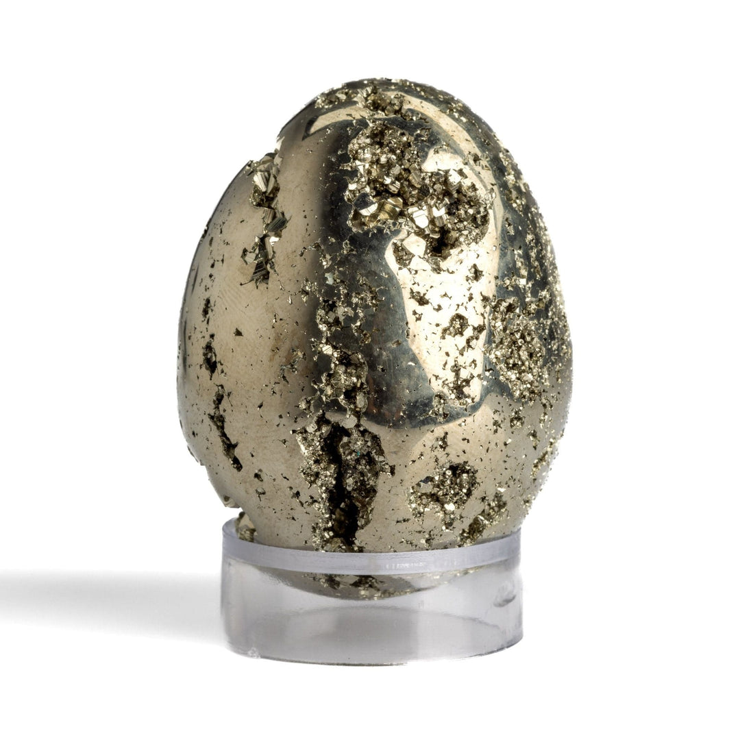 healing crystals: pyrite egg