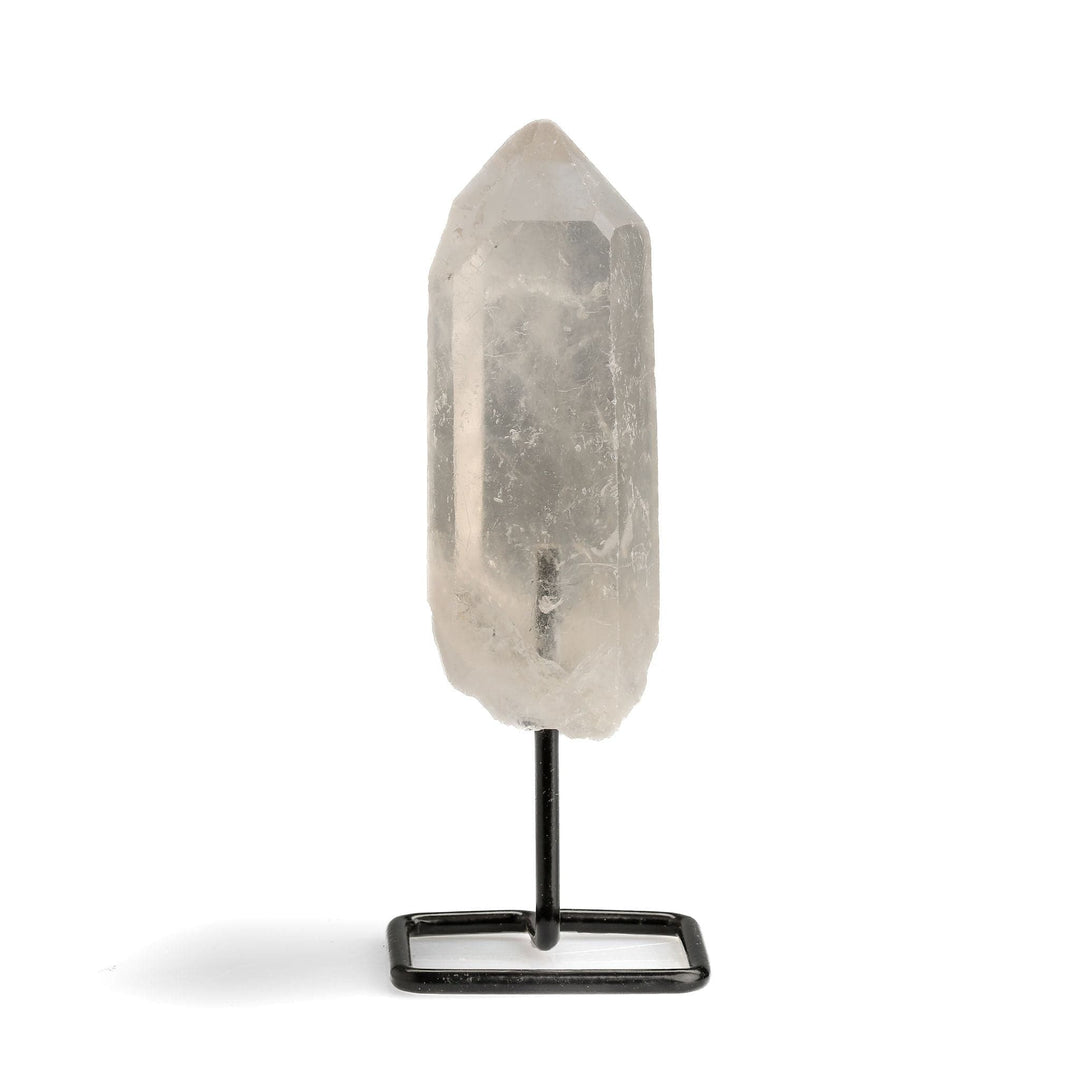 Clear Quartz on Pin Stand