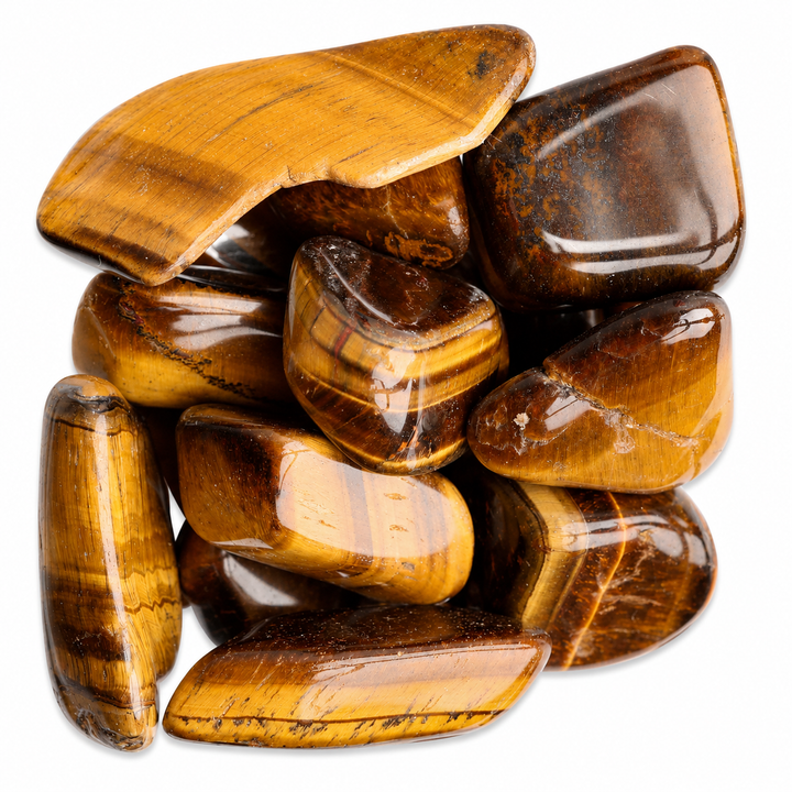 Gold Tiger Eye Tumbled Stone