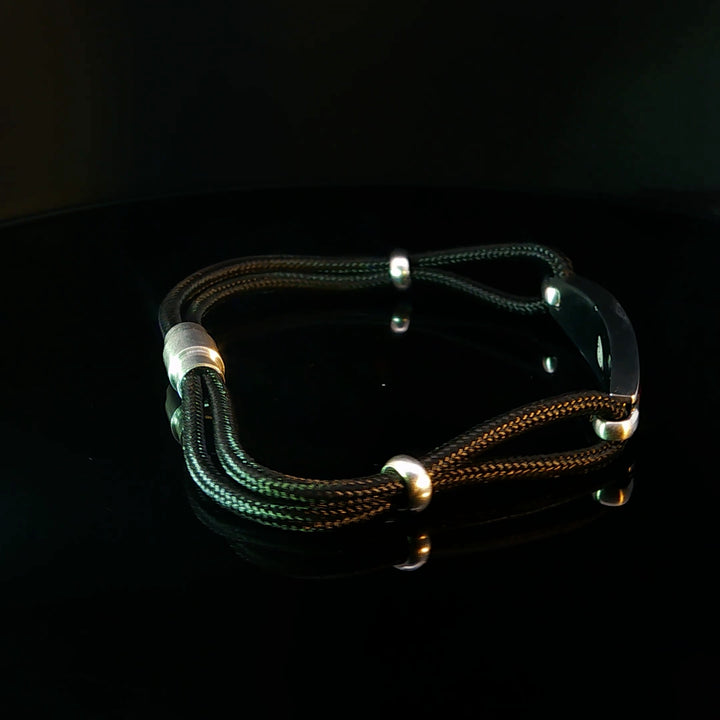 Men's Trinity Bracelet: Bell, Turquoise, Cathedral