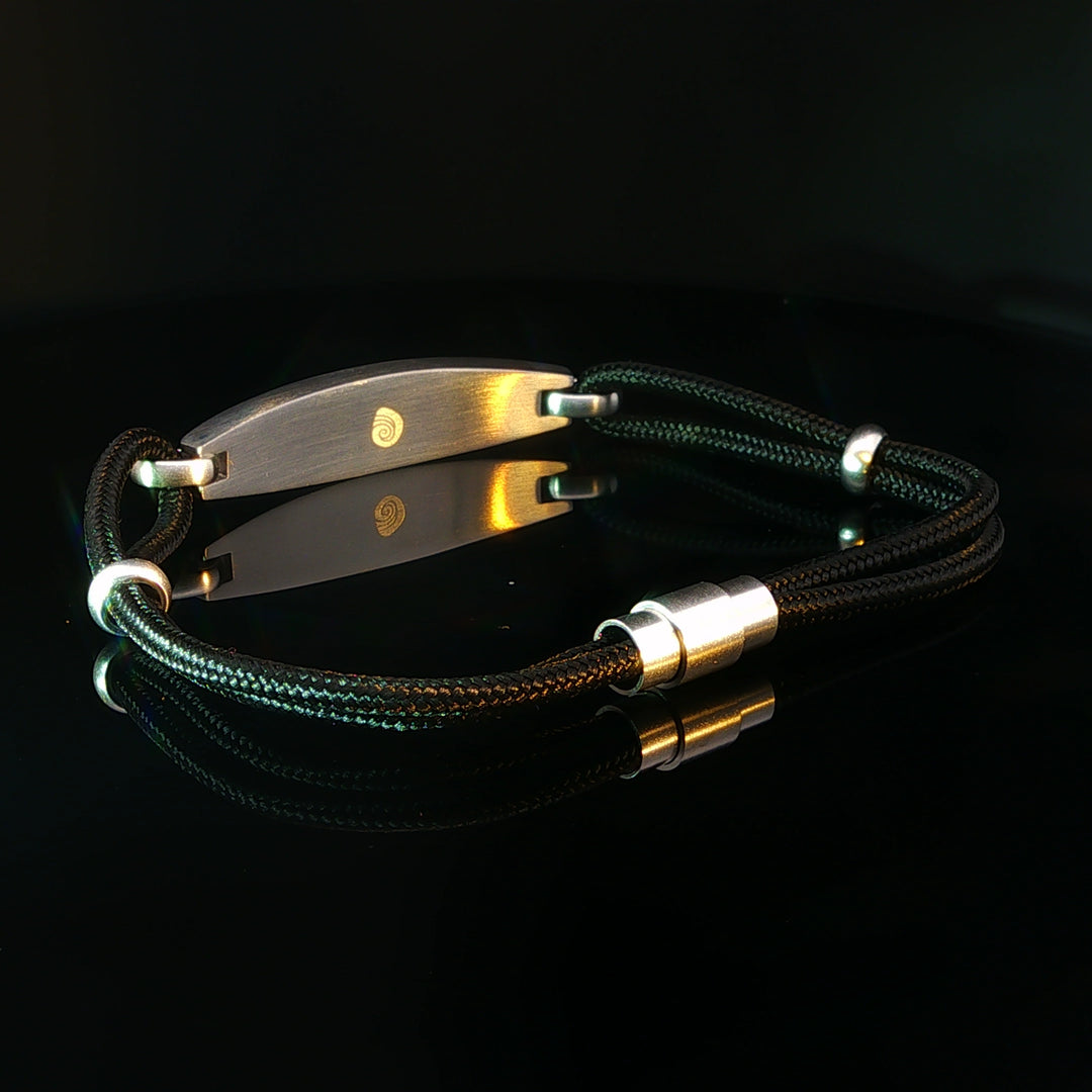 Men's Trinity Bracelet: Bell, Turquoise, Cathedral