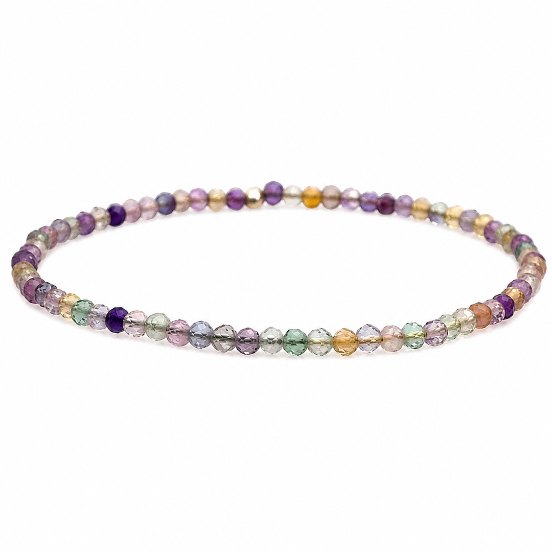 Fluorite Beaded Bracelet
