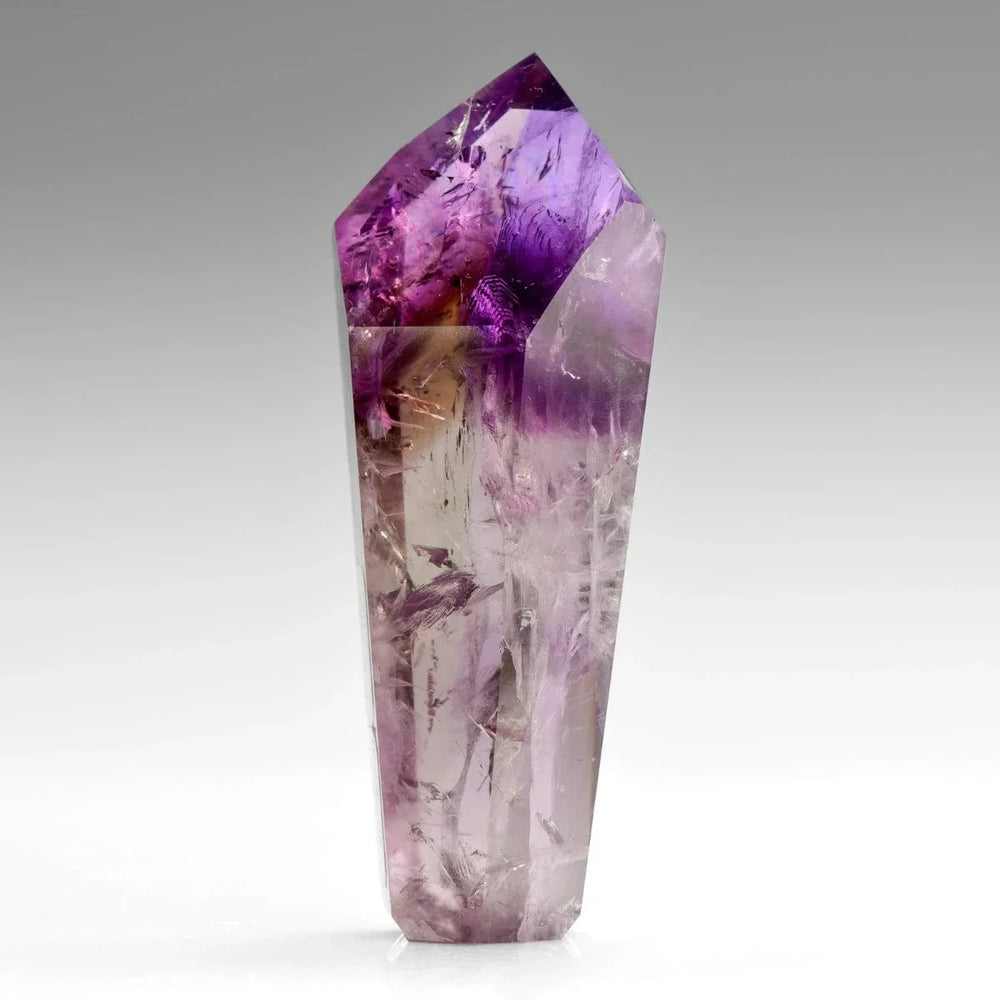 Elestial Amethyst Point - Raw Form