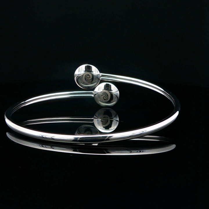 Turquoise & Cathedral Rock Charged Twist Bypass Bracelet