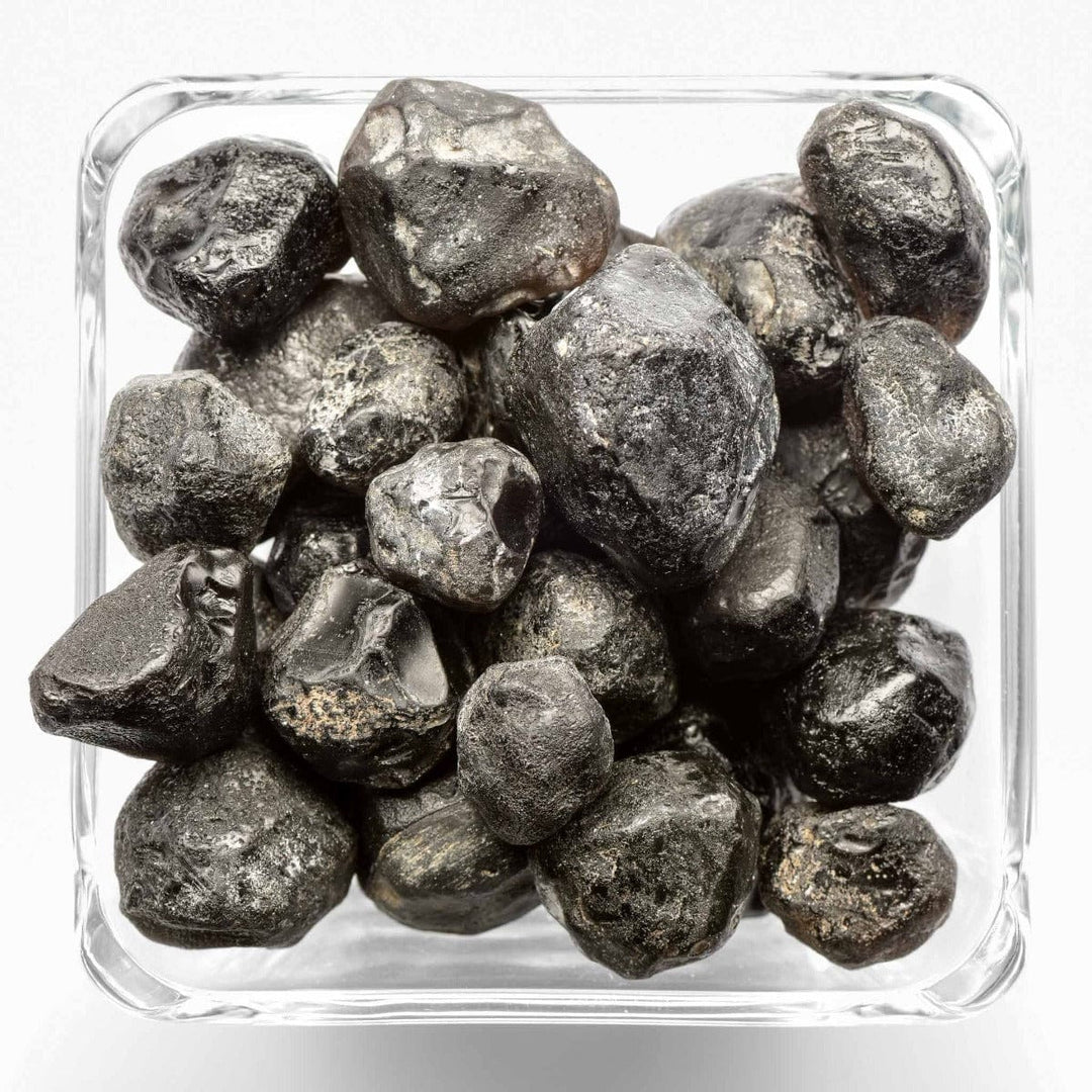 healing crystals: apache tears tumbled stone