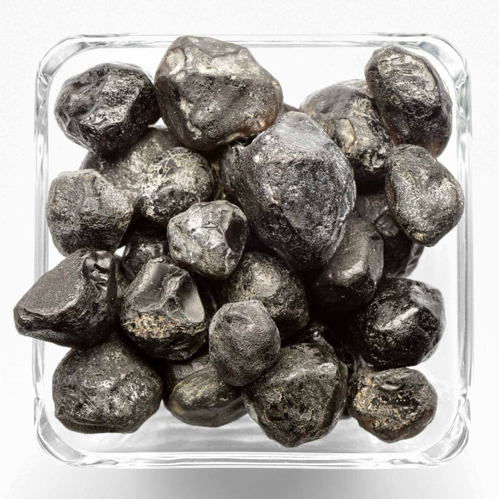 healing crystals: apache tears tumbled stone