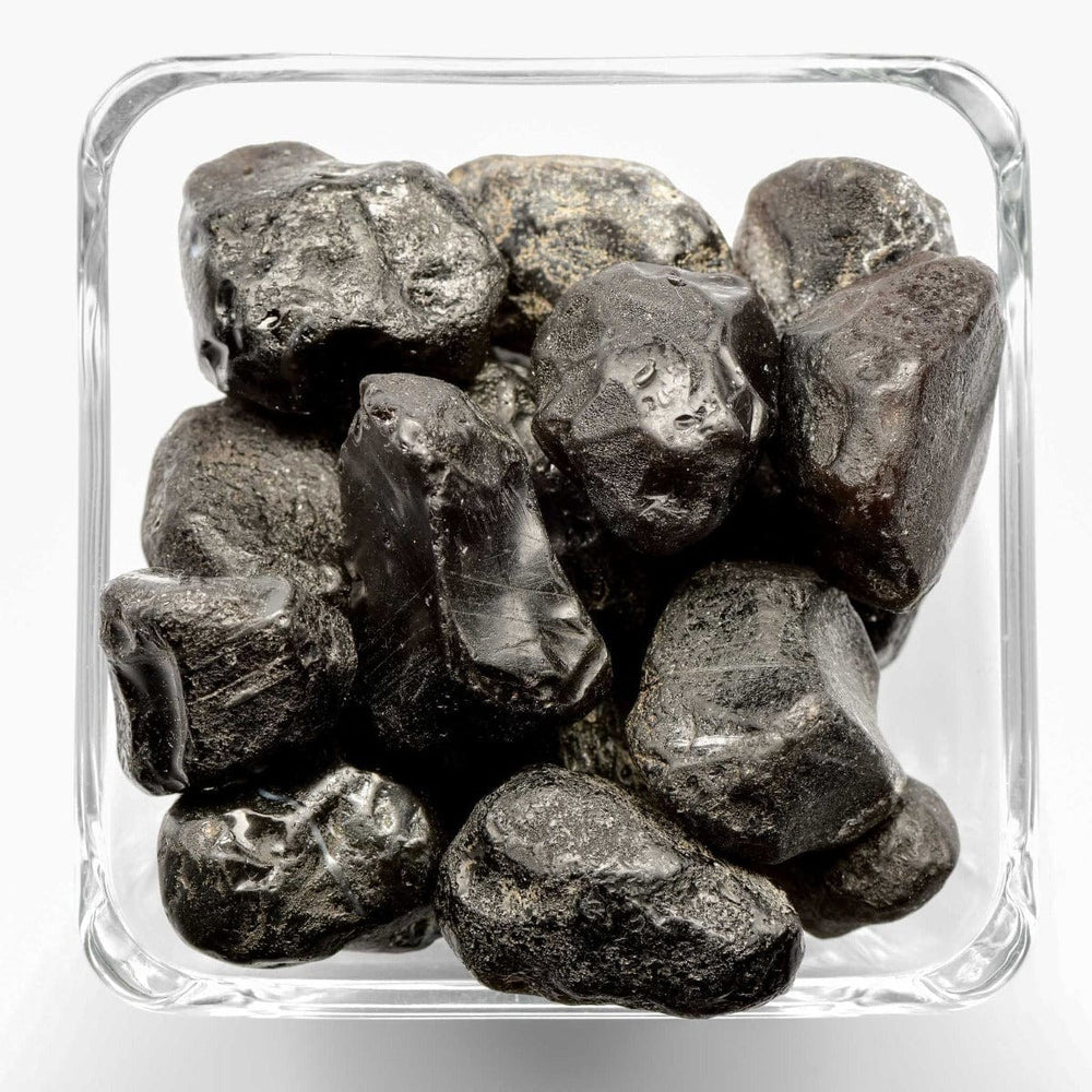 healing crystals: apache tears tumbled stone